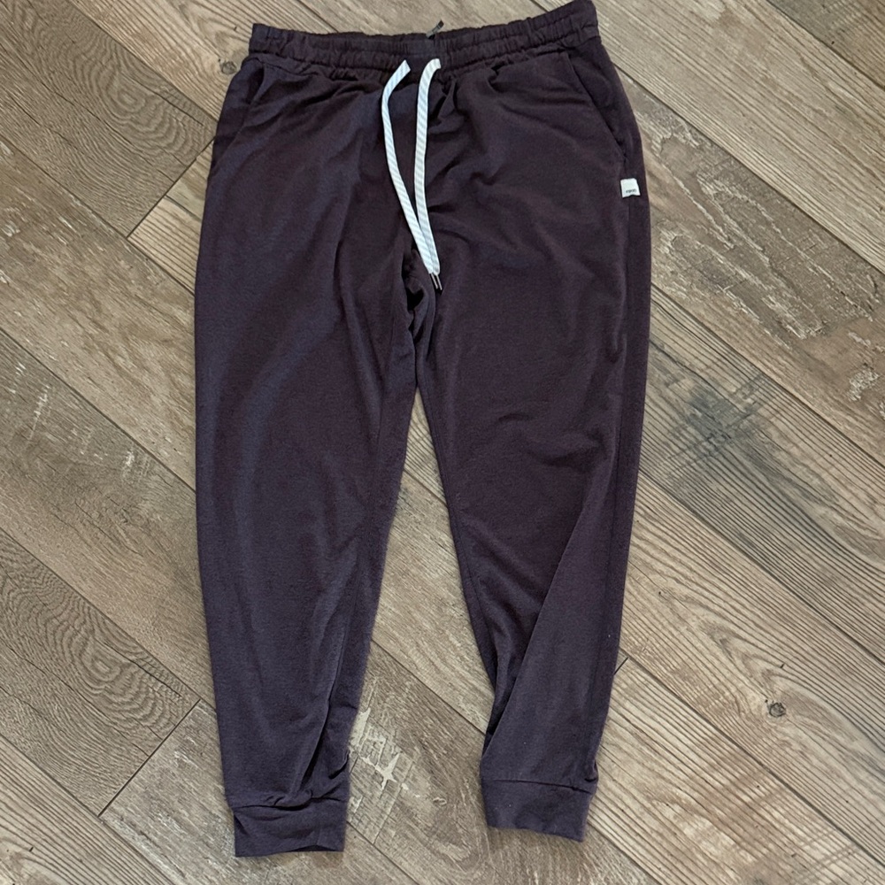 Vuori DreamKnit Plum Drawstring Joggers